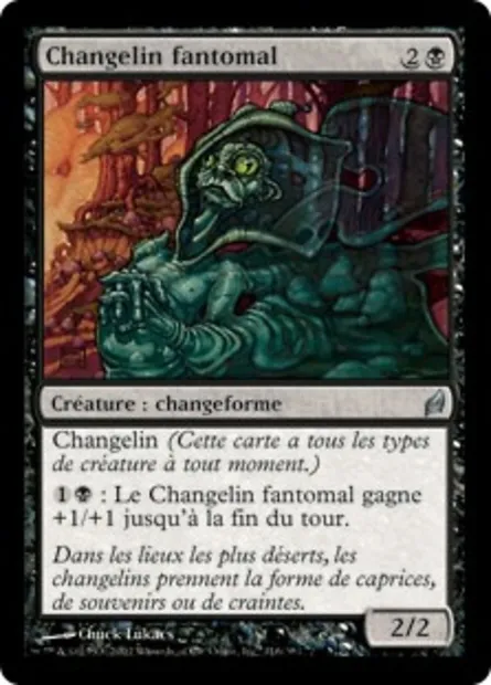 Changelin fantomal, carte Magic LRW 116 — extension Lorwyn