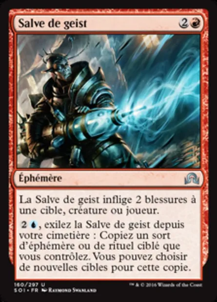 Salve de geist, carte Magic SOI 160 — extension Ténèbres sur Innistrad
