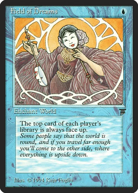 Field of Dreams, carte Magic LEG 55 — extension Legends