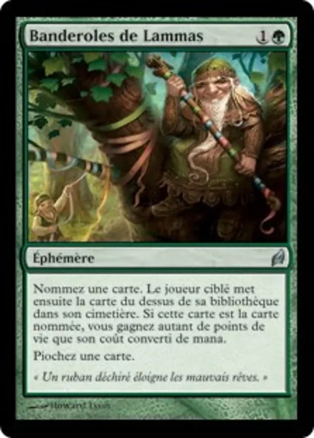 Banderoles de Lammas, carte Magic LRW 226 — extension Lorwyn