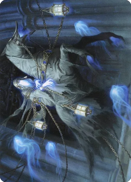Patrician Geist // Patrician Geist, carte Magic AMID 28 — extension Midnight Hunt Art Series