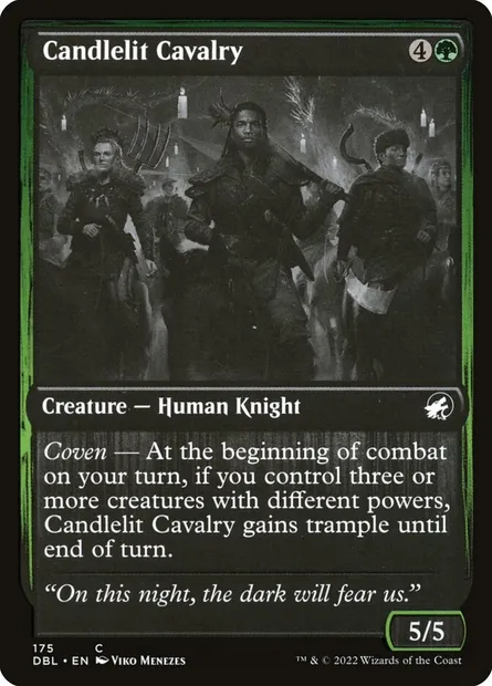 Candlelit Cavalry, Magic card DBL 175 — Innistrad: Double Feature set