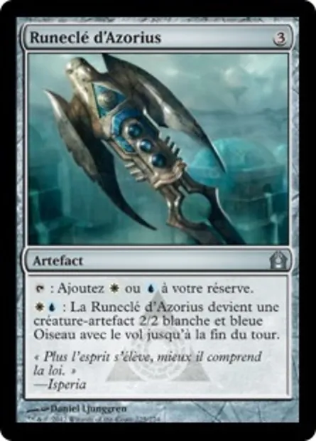 Runeclé d'Azorius, carte Magic RTR 225 — extension Retour à Ravnica