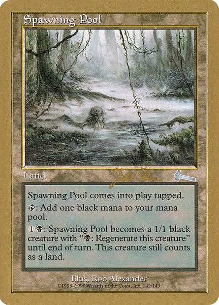 Spawning Pool, Magic card WC99 js142 — World Championship Decks 1999 set