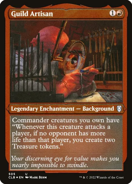 Guild Artisan, Magic card CLB 505 — Commander Legends: Battle for Baldur's Gate set