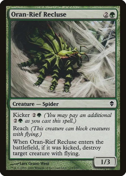Oran-Rief Recluse, Magic card ZEN 173 — Zendikar set