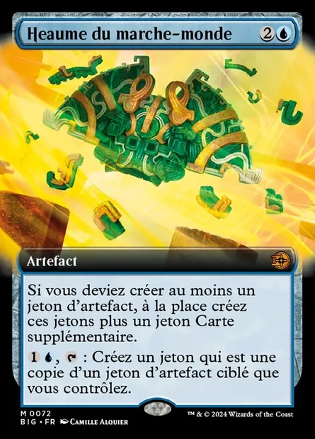 Heaume du marche-monde, carte Magic BIG 72 — extension The Big Score