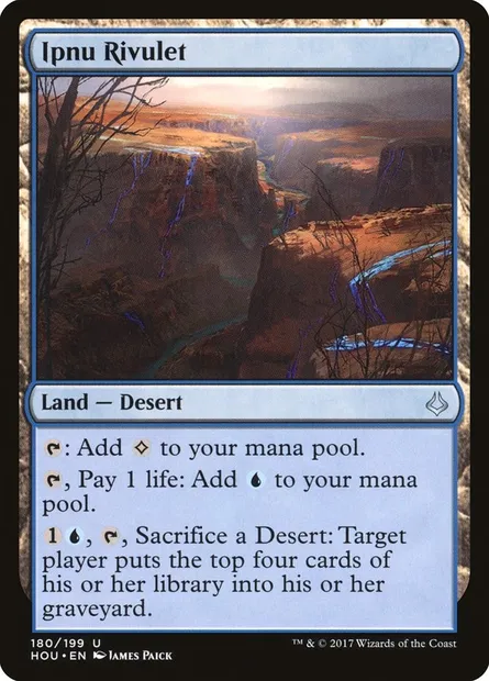 Ipnu Rivulet, Magic card HOU 180 — Hour of Devastation set