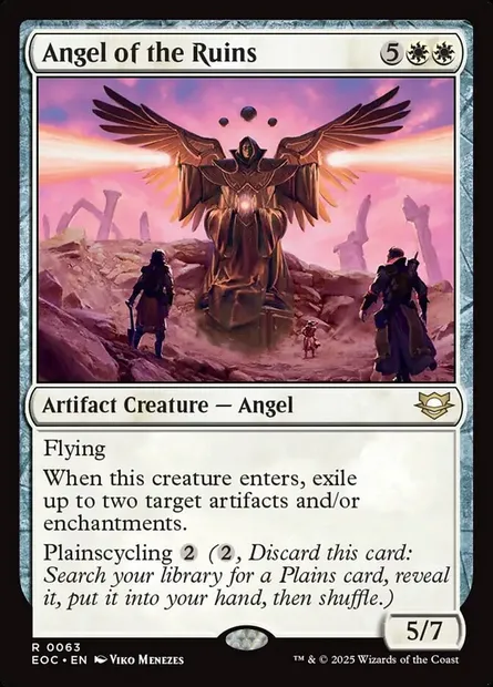 Angel of the Ruins, Magic card EOC 63 — Edge of Eternities Commander set