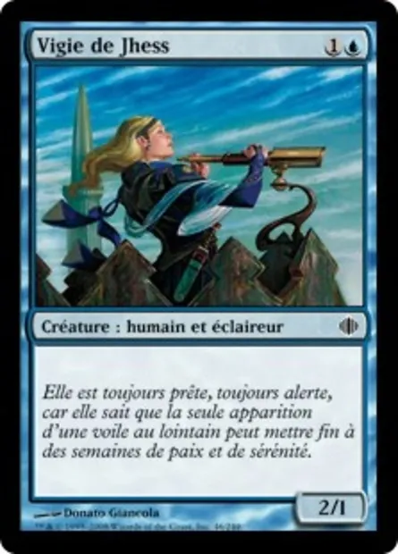 Vigie de Jhess, carte Magic ALA 46 — extension Les éclats d'Alara