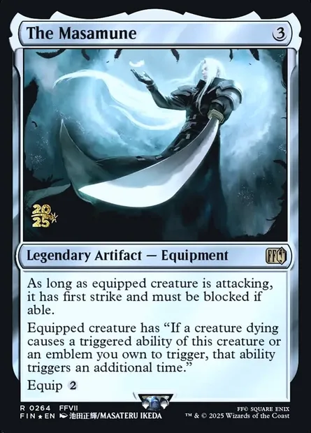 The Masamune, Magic card PFIN 264s — Final Fantasy Promos set