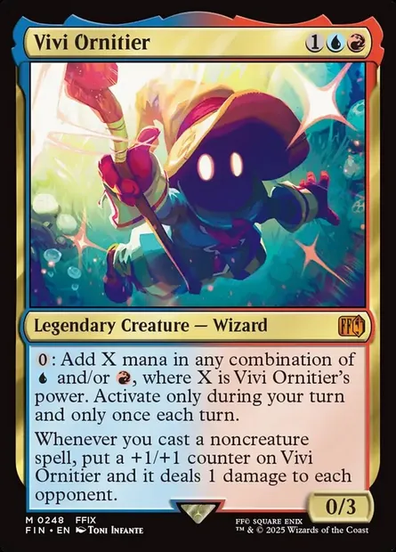 Vivi Ornitier, Magic card FIN 248 — Final Fantasy set