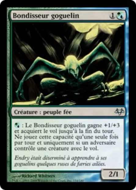 Bondisseur goguelin, carte Magic EVE 154 — extension Coucheciel