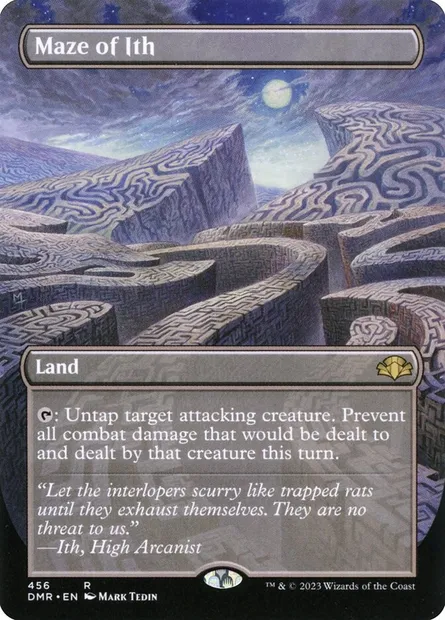 Maze of Ith, Magic card DMR 456 — Dominaria Remastered set