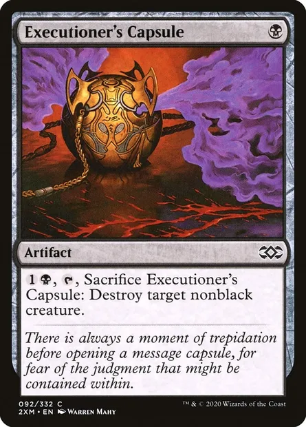Executioner's Capsule, Magic card 2XM 92 — Double Masters set