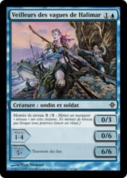 Veilleurs des vagues de Halimar, carte Magic ROE 72 — extension L'ascension des Eldrazi