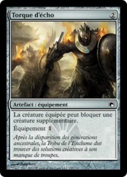 Torque d'écho, carte Magic SOM 153 — extension Cicatrices de Mirrodin