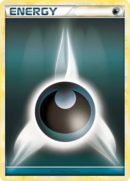 Énergie Obscurité, carte Pokémon LGP 2010-2 — extension League Promos