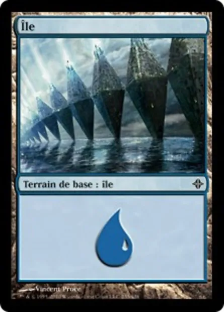 Île, carte Magic ROE 233 — extension L'ascension des Eldrazi