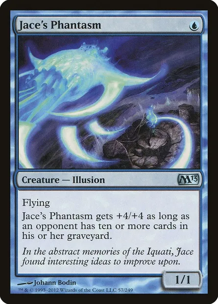 Jace's Phantasm, Magic card M13 57 — Magic 2013 set