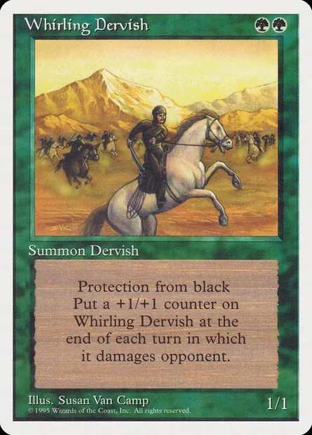 Whirling Dervish, Magic card RQS 45 — Rivals Quick Start Set set