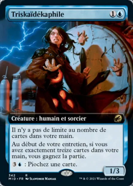 Triskaïdékaphile, carte Magic MID 342 — extension Innistrad : chasse de minuit