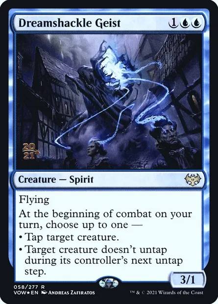 Dreamshackle Geist, Magic card PVOW 58s — Innistrad: Crimson Vow Promos set