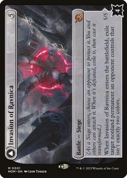 Invasion of Ravnica // Guildpact Paragon, Magic card MOM 1 — March of the Machine set