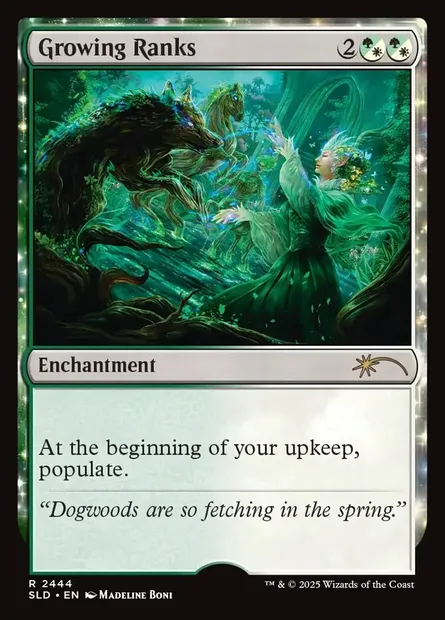 Rangs en augmentation, carte Magic SLD 2444 — extension Secret Lair Drop