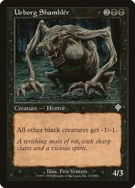 Escogriffe d'Urborg, carte Magic INV 133 — extension Invasion