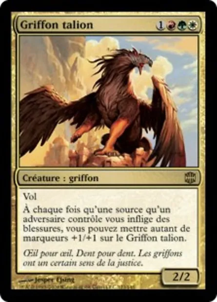 Griffon talion, carte Magic ARB 123 — extension La Renaissance d'Alara