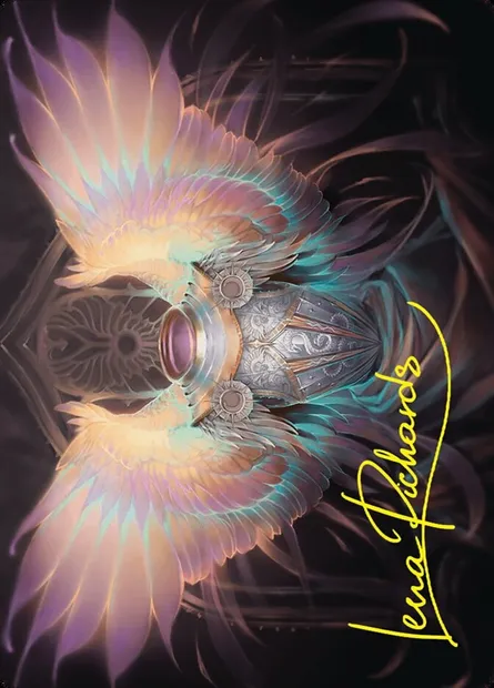 Celestial Armor // Celestial Armor, carte Magic AFDN 2 — extension Foundations Art Series