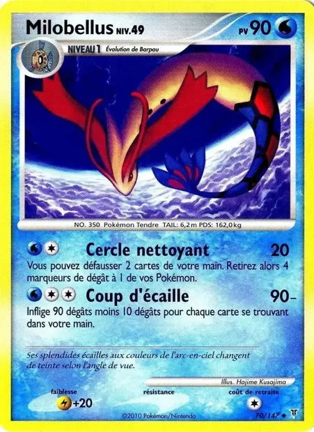 Milobellus, carte Pokémon SV 70 — extension Vainqueurs Suprêmes