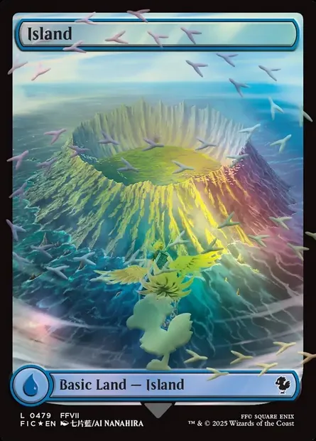 Île, carte Magic FIC 479 — extension Final Fantasy Commander
