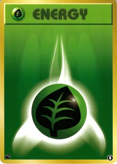 Grass Energy, Pokémon card IPBULB 008 — Intro Pack Bulbasaur set