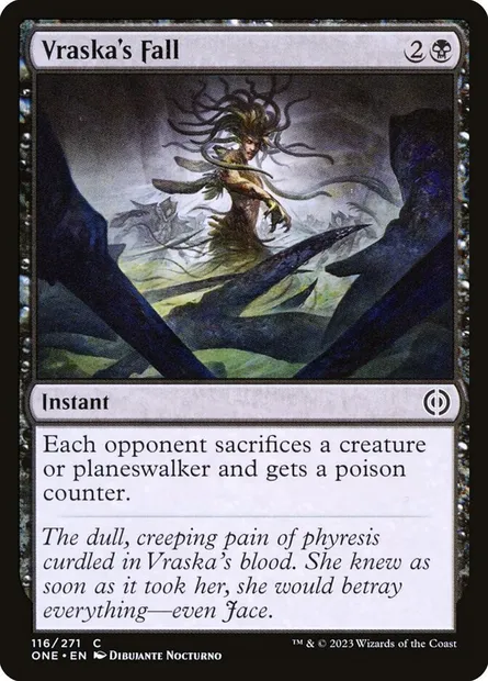Vraska's Fall, Magic card ONE 116 — Phyrexia: All Will Be One set