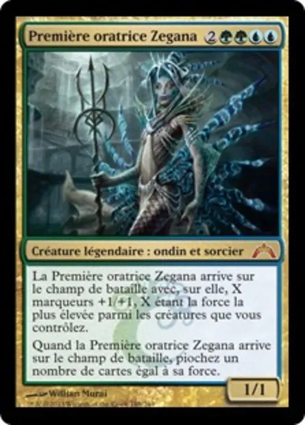 Première oratrice Zegana, carte Magic GTC 188 — extension Insurrection