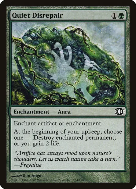 Quiet Disrepair, Magic card FUT 134 — Future Sight set