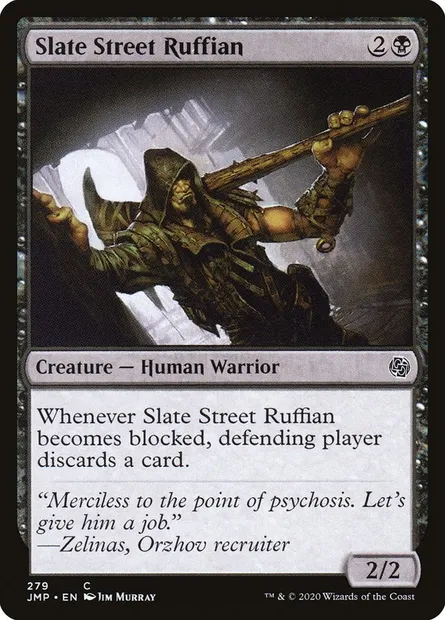 Slate Street Ruffian, Magic card JMP 279 — Jumpstart set