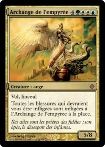 Archange de l'empyrée, carte Magic ALA 166 — extension Les éclats d'Alara