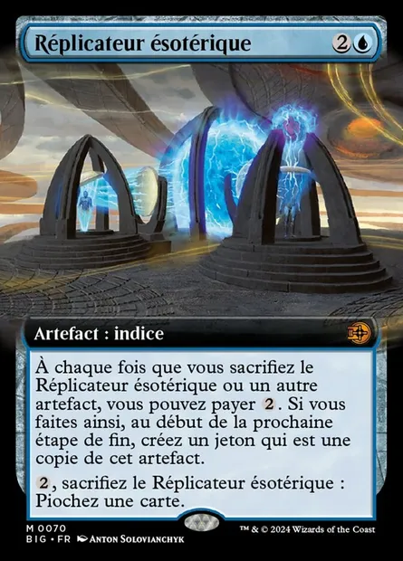 Réplicateur ésotérique, carte Magic BIG 70 — extension The Big Score