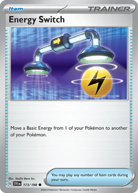 Energy Switch, Pokémon card SVI 173 — Scarlet & Violet set