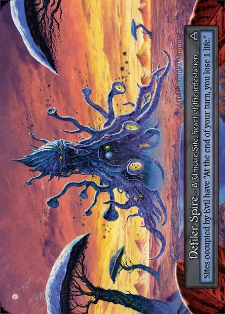 Defiler Spire, Sorcery card GOT 376 — Gothic set