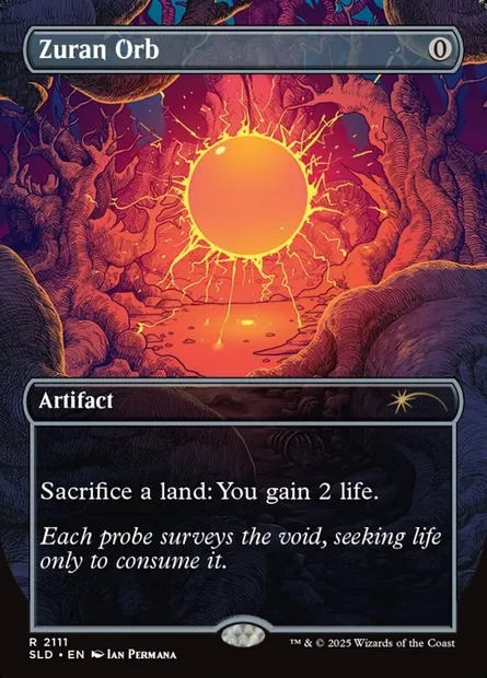 Zuran Orb, Magic card SLD 2111 — Secret Lair Drop set