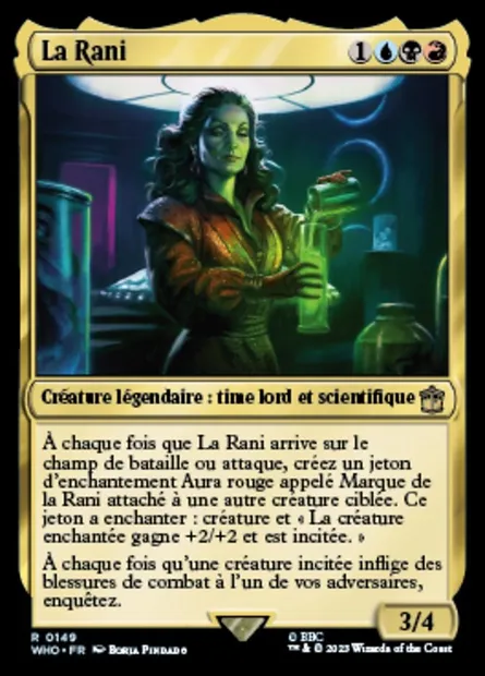 La Rani, carte Magic WHO 149 — extension Doctor Who