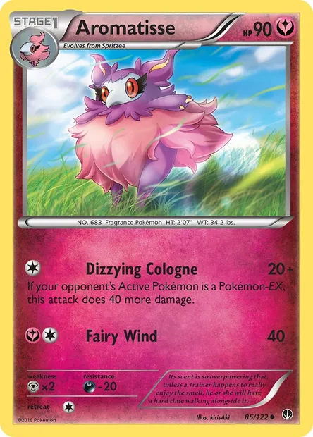 Aromatisse, Pokémon card BKP 85 — BREAKpoint set