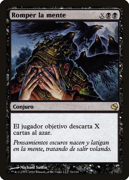 Mind Shatter, Magic card PS11 76 — Salvat 2011 set