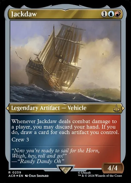 Jackdaw, Magic card ACR 239 — Assassin's Creed set