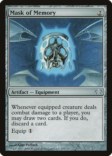 Mask of Memory, Magic card HOP 119 — Planechase set