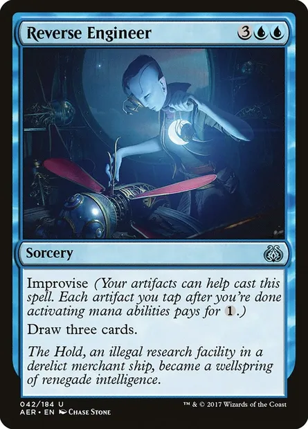 Reverse Engineer, Magic card AER 42 — Aether Revolt set